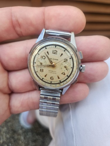 Rare chronograph valjoux - rare,